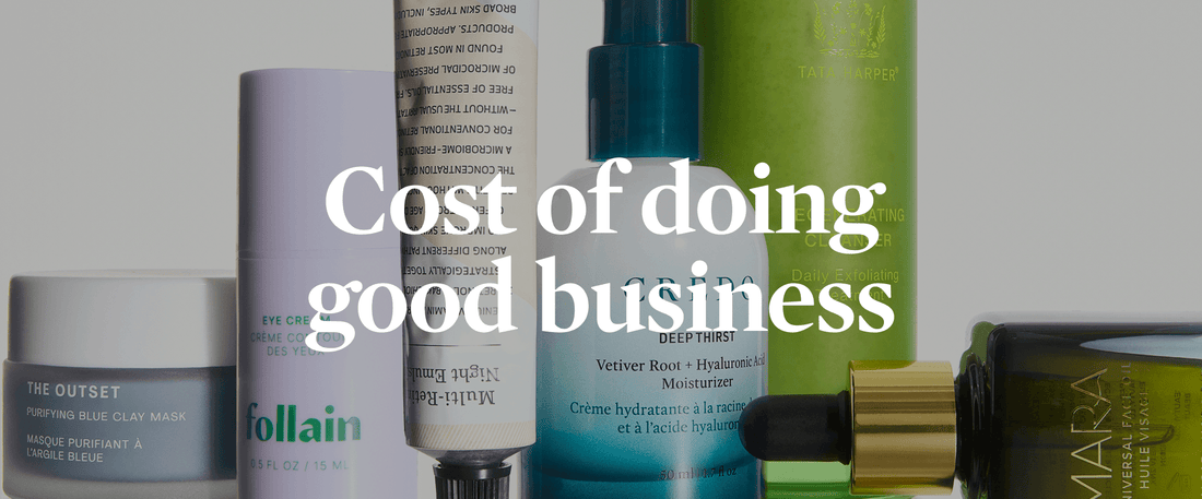 Doing good business - beauty that raises the bar.