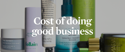 Doing good business - beauty that raises the bar.