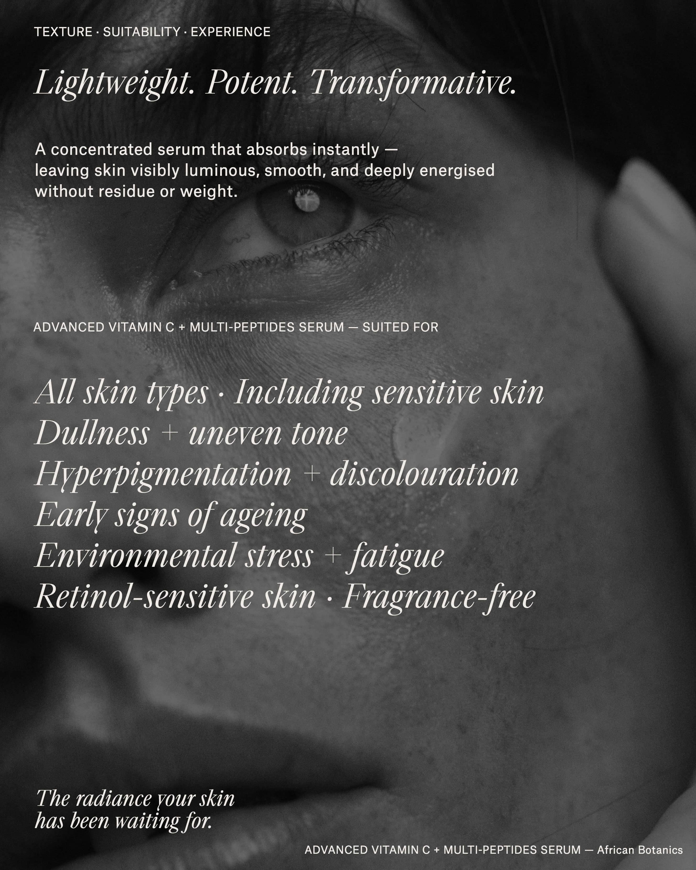Advanced Vitamin C + Multipeptides Serum