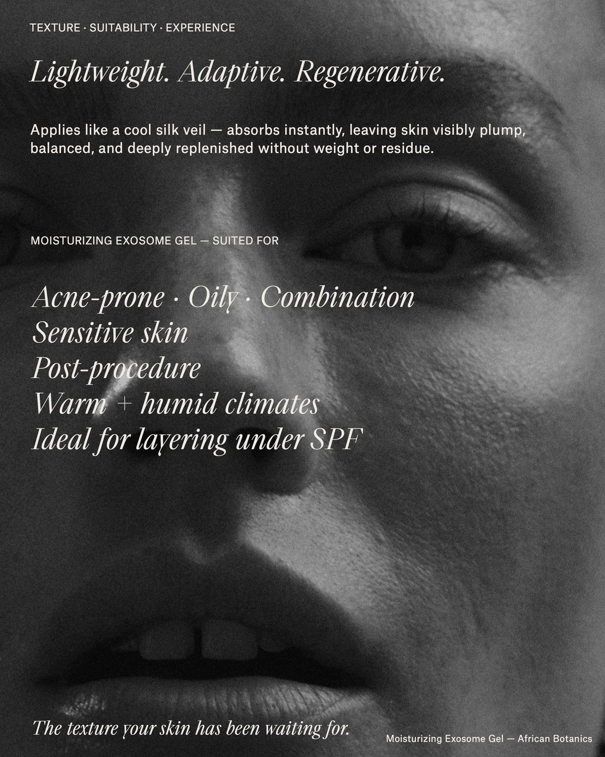 Moisturizing Exosome Advanced Regenerative Gel Moisturizer