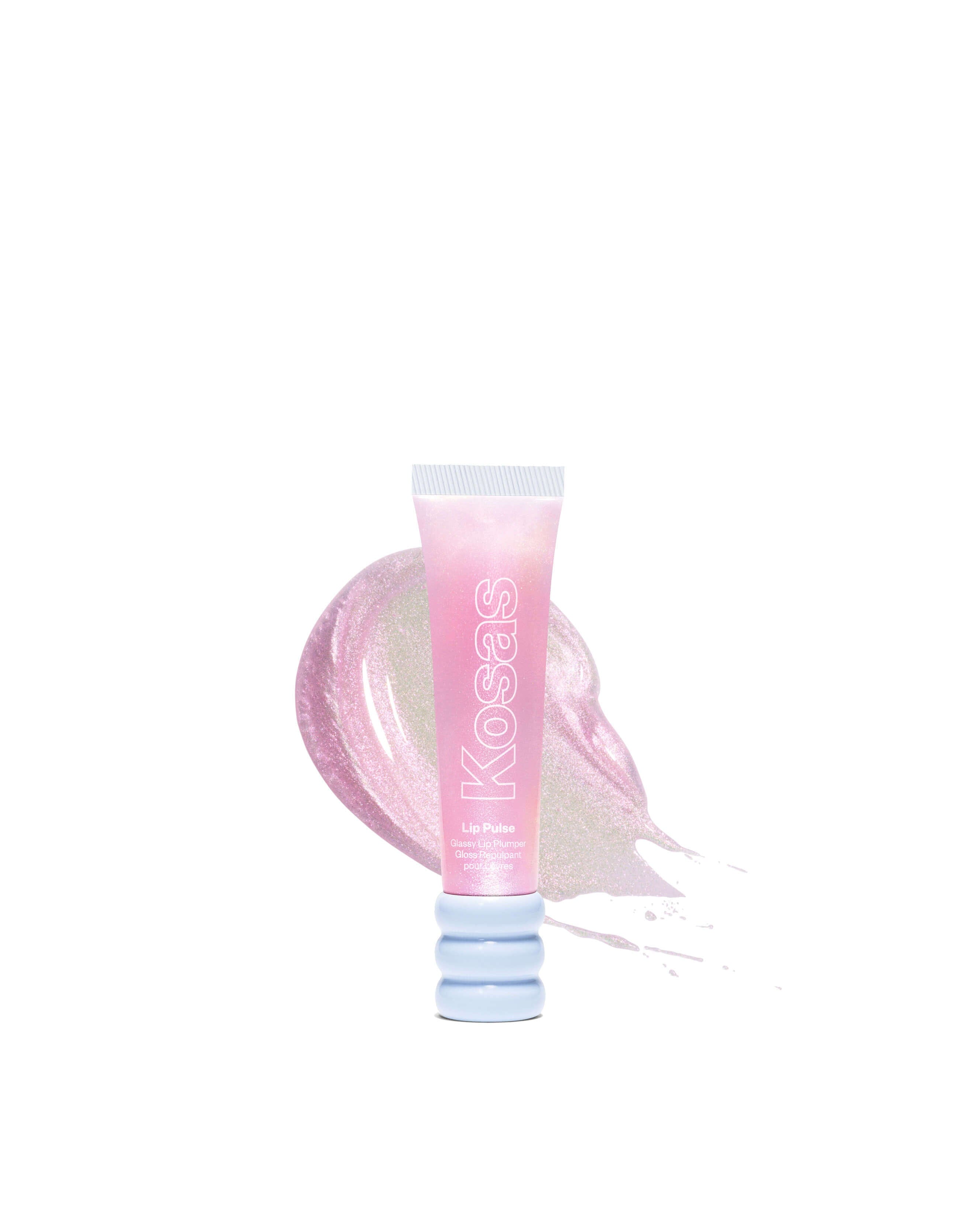 Aura Flare (Clear with Iridescent Pink Shimmer)
