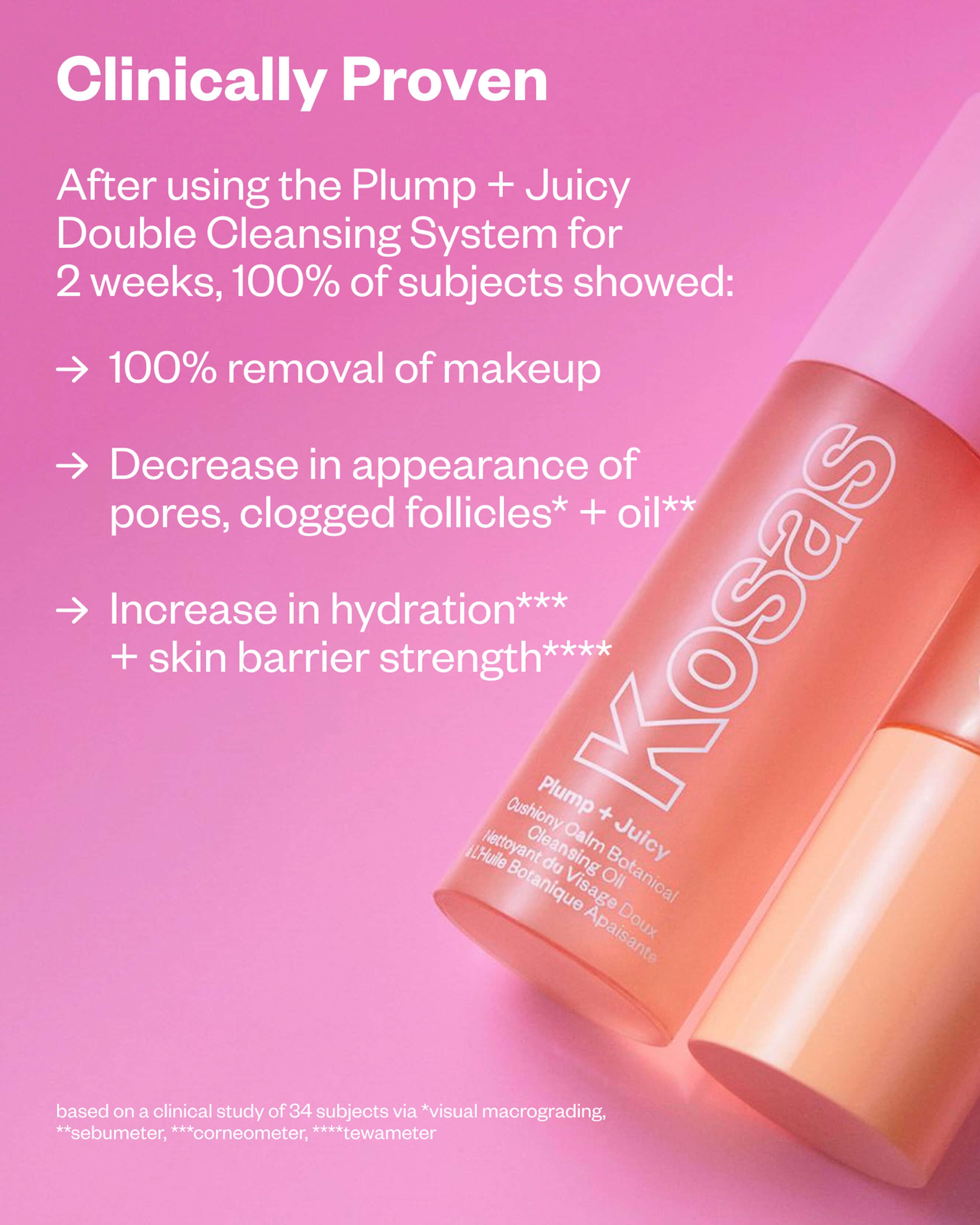 Plump + Juicy Cushiony Calm Botanical Cleansing Oil