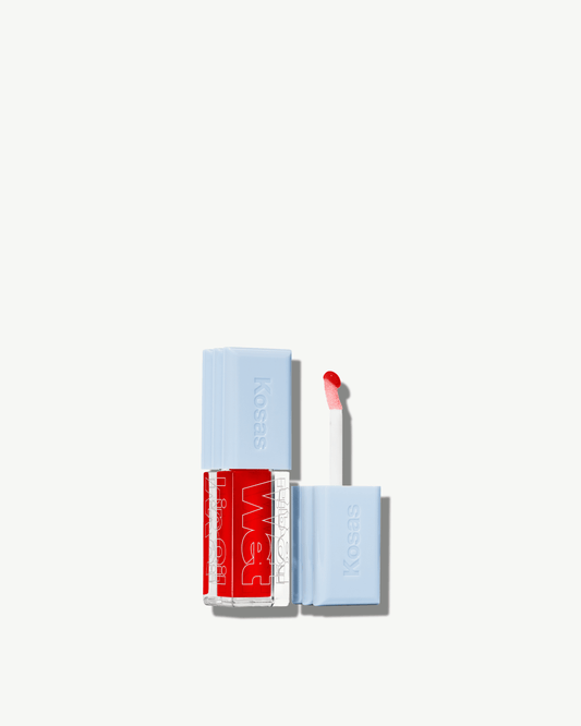 Slushy (sheer cherry red)