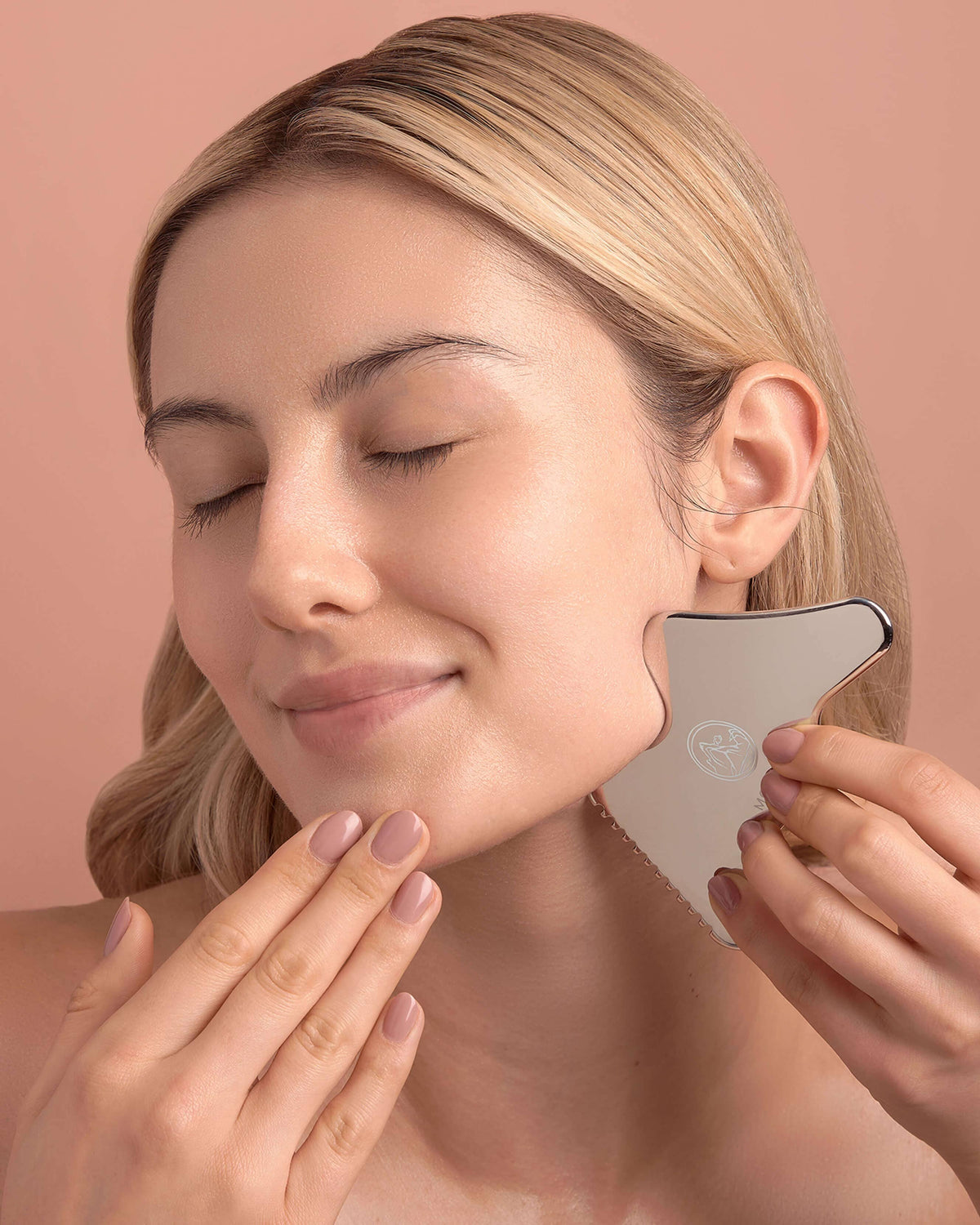 Stainless Steel Face + Body Gua Sha Contour Tool