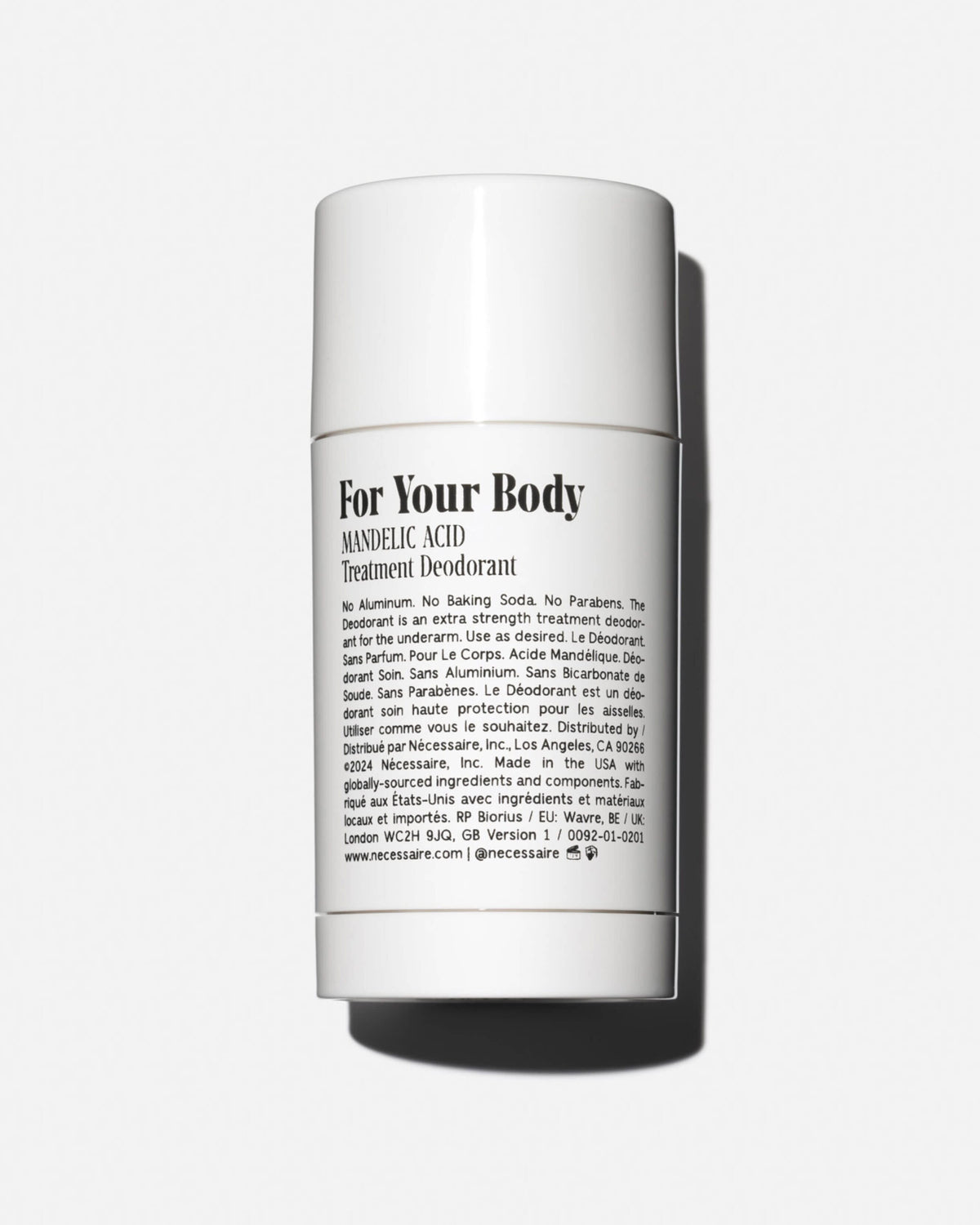 The Deodorant - Fragrance Free