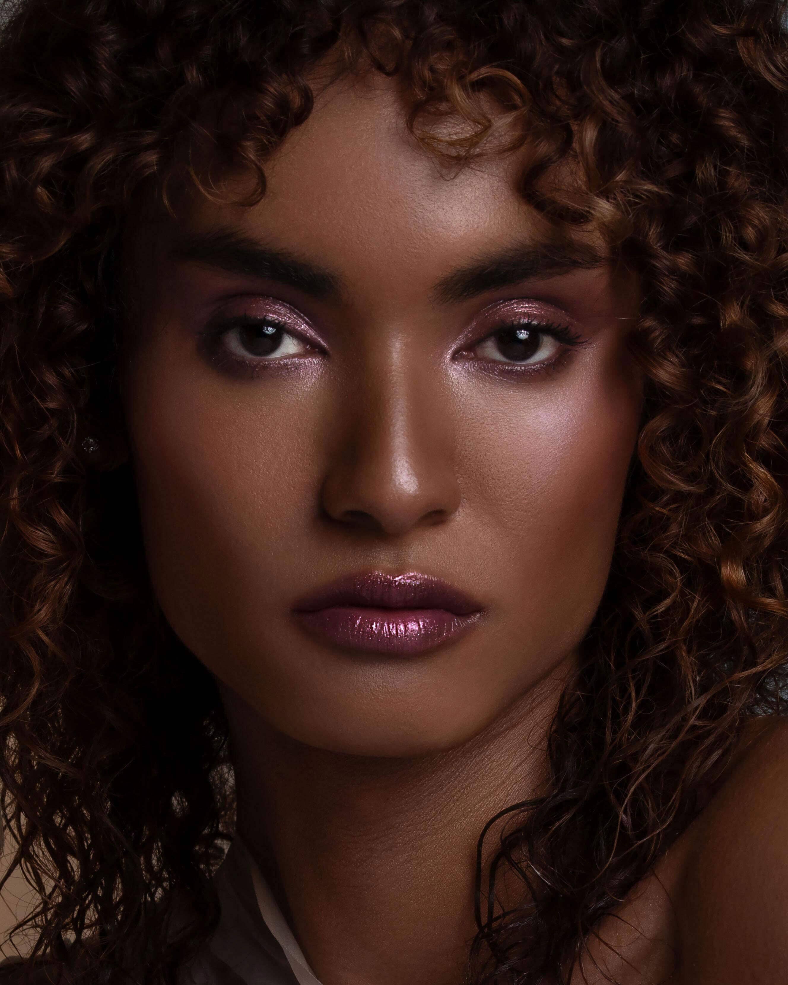 Night Rose (sheer burgundy with pink shimmer)