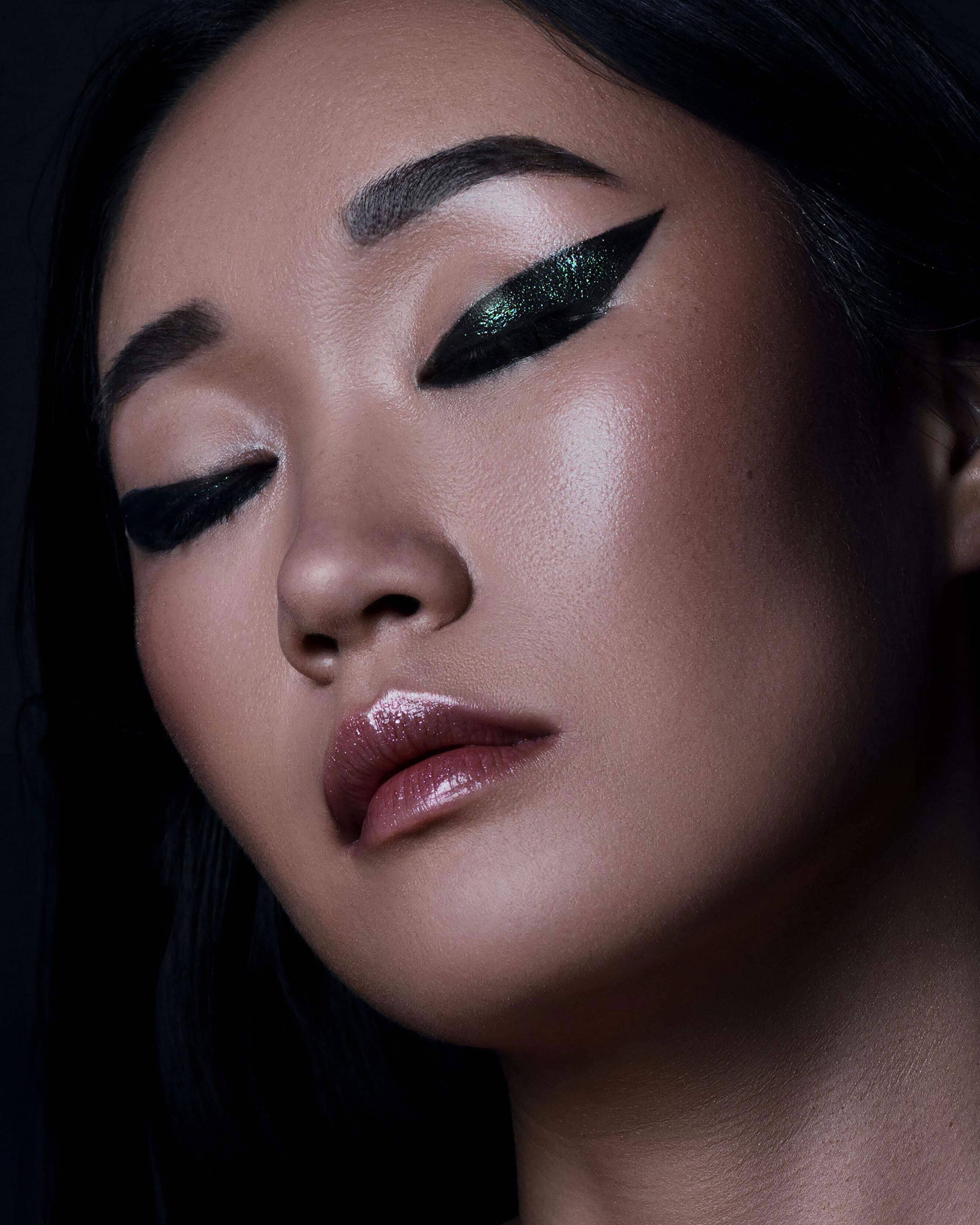 Night Rose (sheer burgundy with pink shimmer)