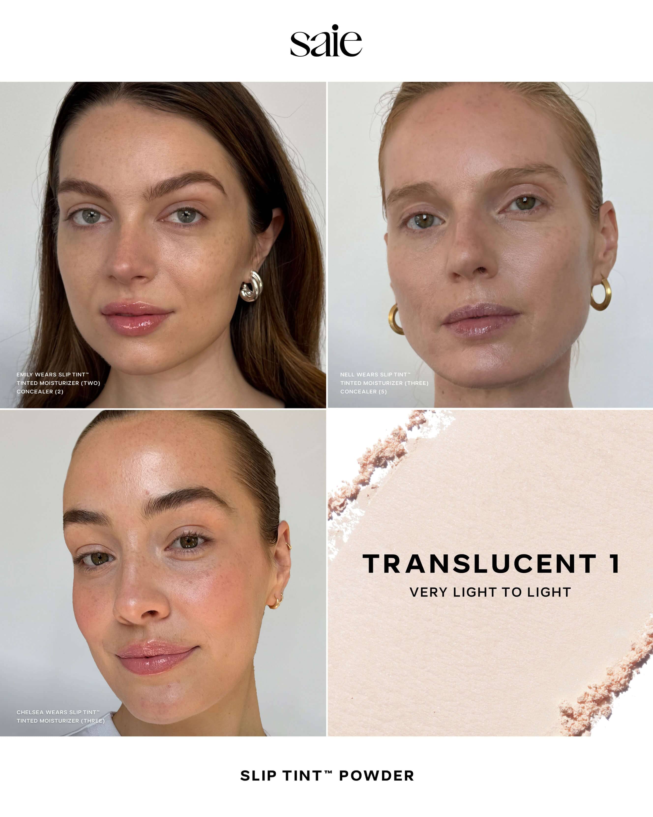 Translucent 1 (Very light to Light)