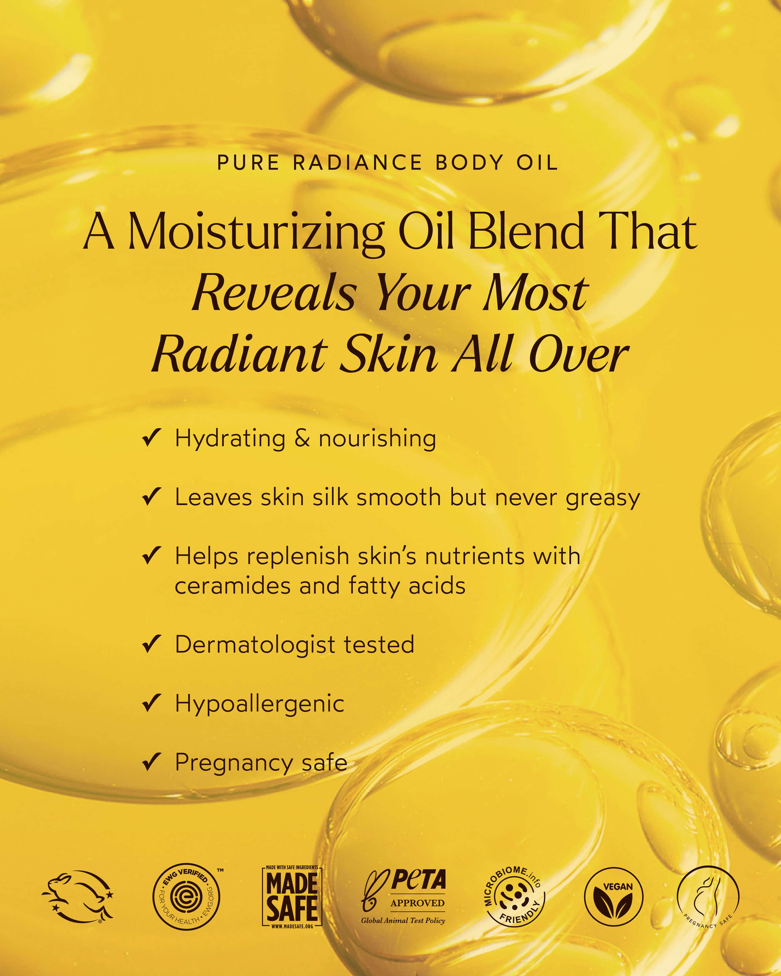 Pure Radiance Body Oil