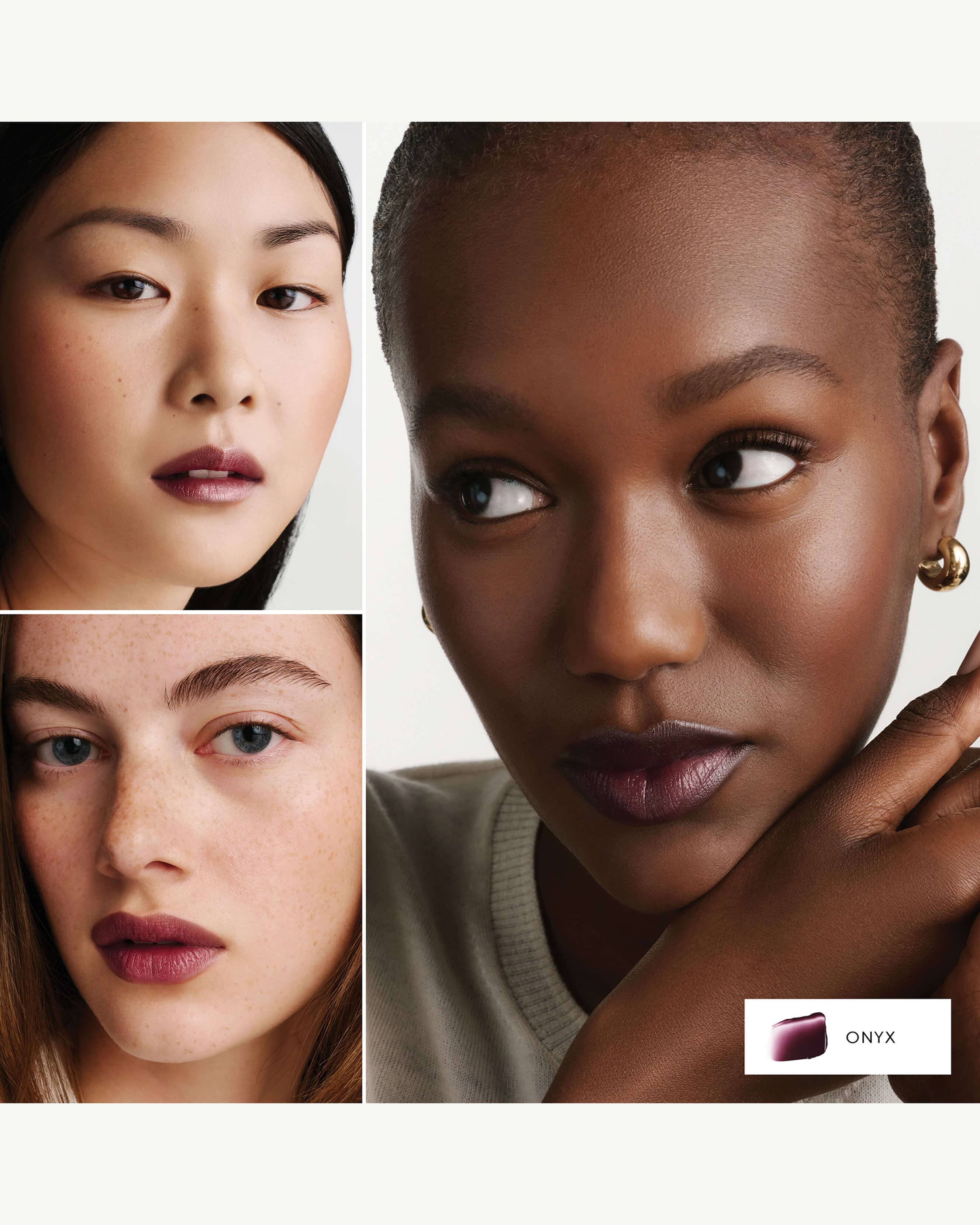 Onyx (sheer deep plum)