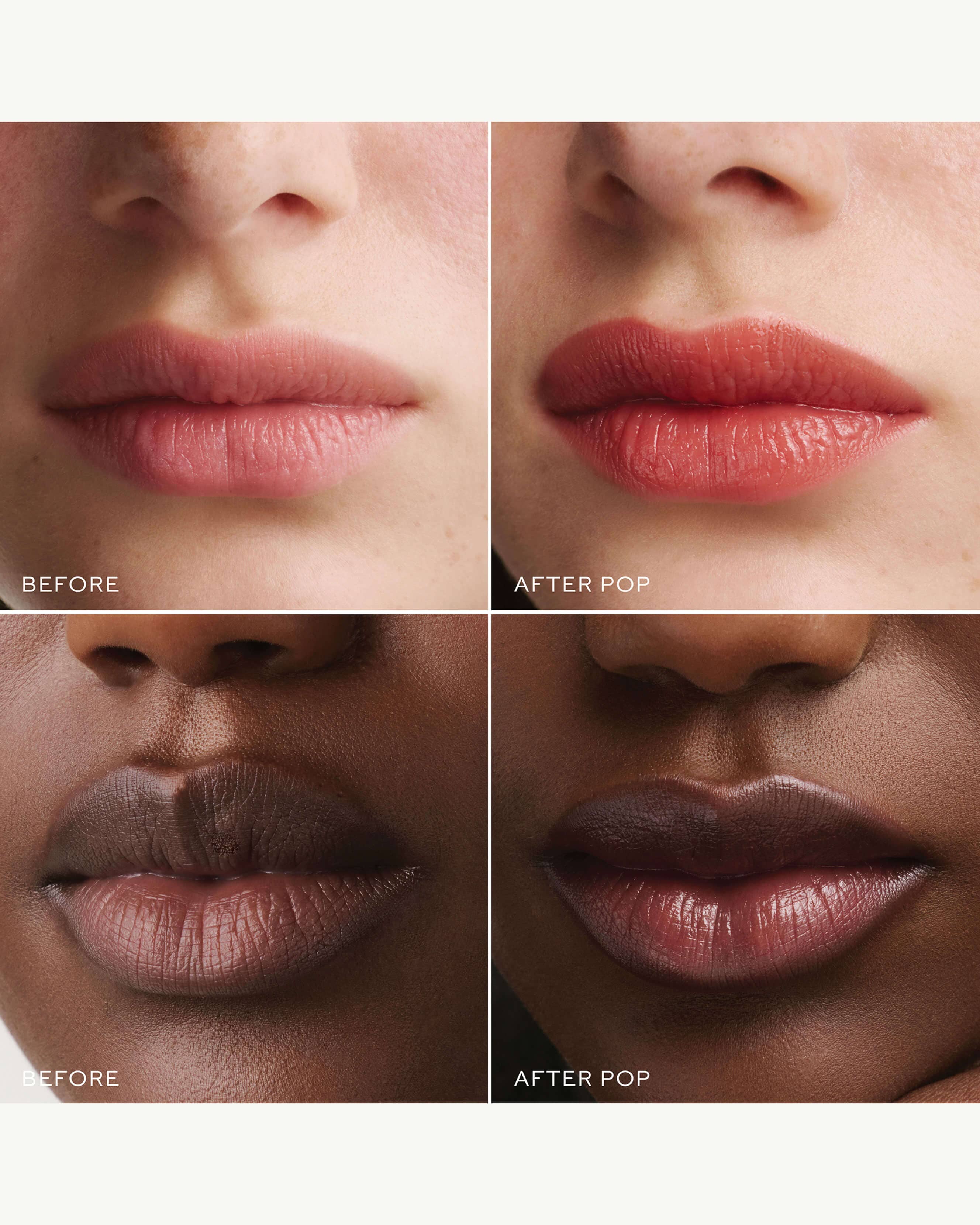 Pop (sheer deep coral)
